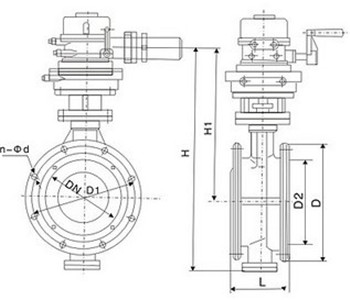 法兰蝶阀,硬密封蝶阀 法兰蝶阀,硬密封蝶阀